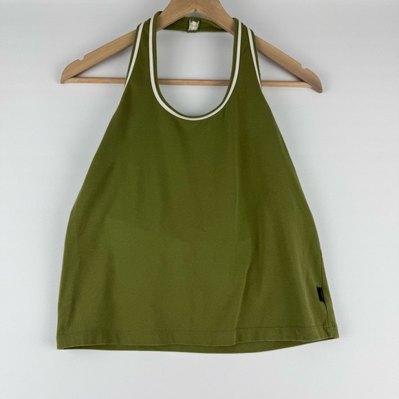 The North Face Women’s Large Green A5 Series Halter Top - Picture 1 of 8